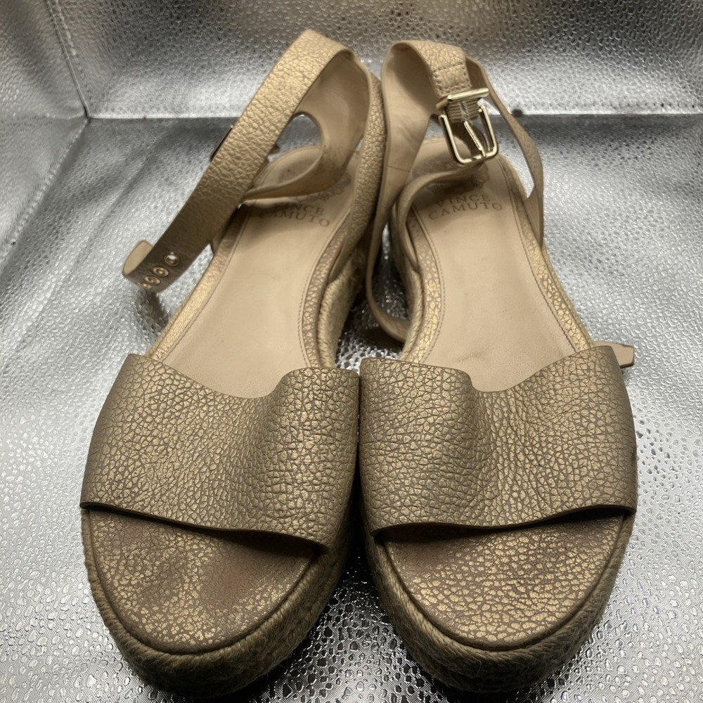Womens Vince Camuto ankle-strap WEDGE Sandals Size  8.5